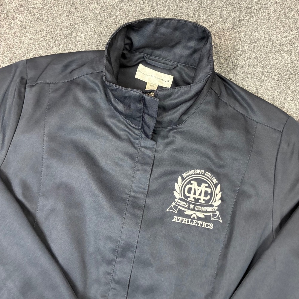 Cutter & Buck WeatherTec Mississippi College Athletics Jacket Mens Size Medium